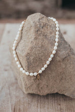 Load image into Gallery viewer, Necklace Medium Pearl with Letter Charm

