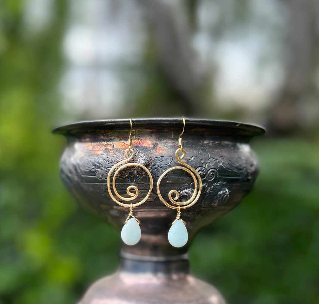 Spirals Anyone? Amazonite