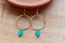 Load image into Gallery viewer, Leaf Hoops
